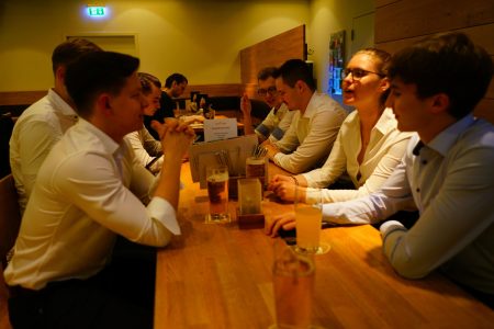 CKS erweiteter Vorstand beim Afterwork